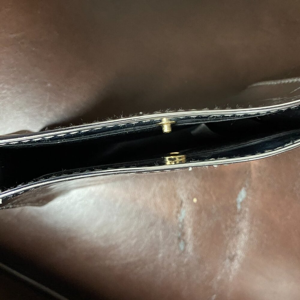 Yves Saint Laurent Silver Beauty Cosmetic Pouch - Picture 3 of 7